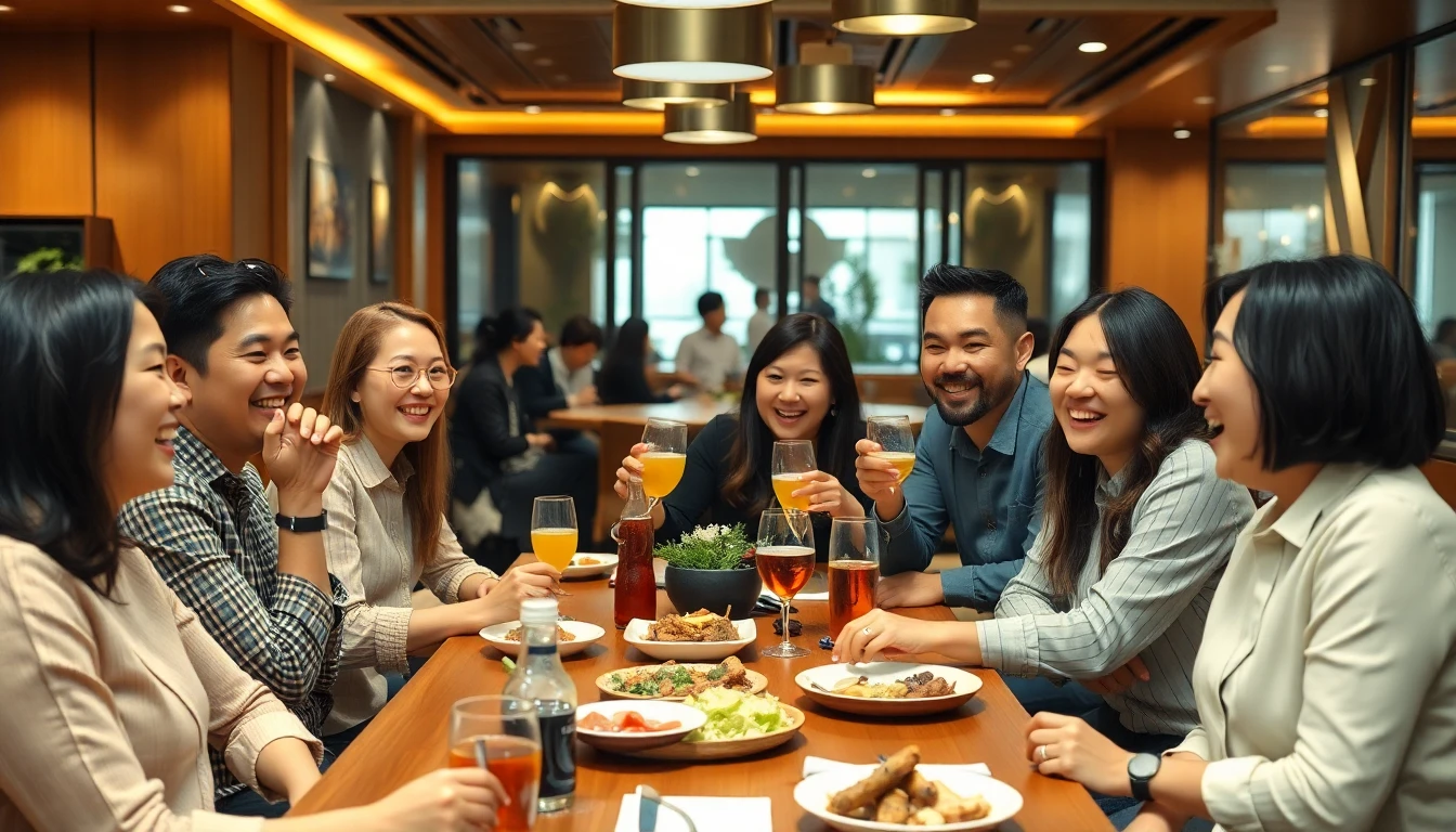 직장 회식에서 편한 분위기 만드는 대화법