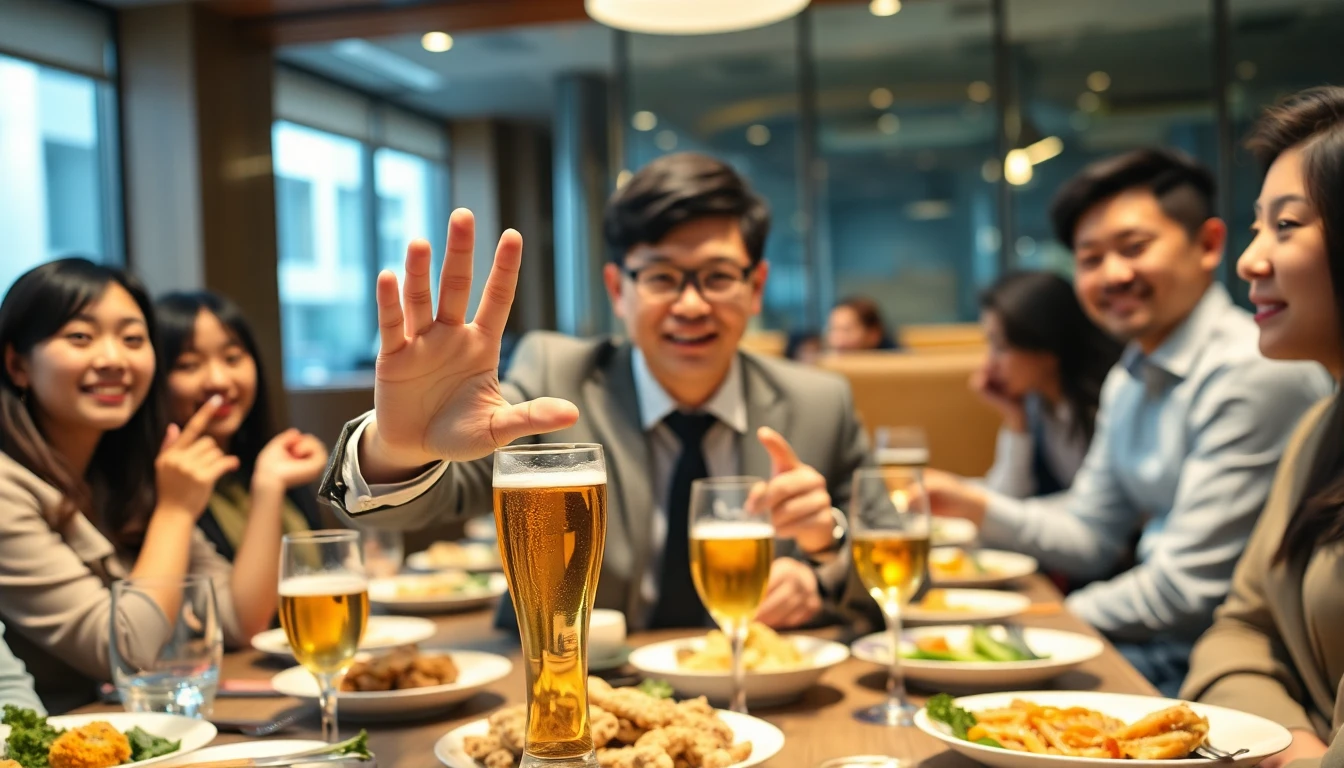 직장 회식에서 술 강요 거절하는 스마트한 방법